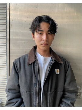 ハイプ(HYPE) 【HYPE】スパイラルパーマ/メンズマッシュ/センターパート