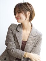 エインアンリー 表参道(AIN.ANLY.)&nbsp;前髪あり大人ショートボブ20代30代40代【AIN.表参道】川原大地
