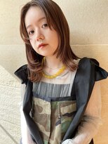 簡単スタイリング/小顔ヘア/大人可愛い/20代30代40代/銀座