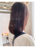 【VALLEY  hair care&spa 】色もちも良いラベンダーブラウン