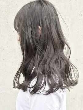 メゾンアクア 表参道(Maison ACQUA) ●ブリーチなしカラー　透明感カラー　グレージュオリーブカラー