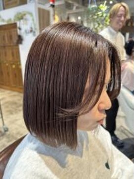 ナルヘアー 越谷(Nalu hair) 30代40代50代ボブ/サイドバング/白髪ぼかしハイライト