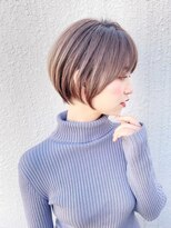 ハローバイシー 仙台(Hello by Sea)&nbsp;ブリーチなしハイトーン×ショート/ボブ[仙台]