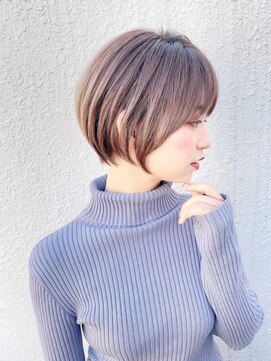 ハローバイシー 仙台(Hello by Sea) ブリーチなしハイトーン×ショート/ボブ[仙台]