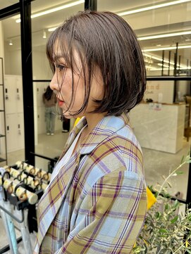 サンド 大阪梅田(sand) hegi__sand/ボブ/ショート/韓国風/前髪カット[大阪梅田]