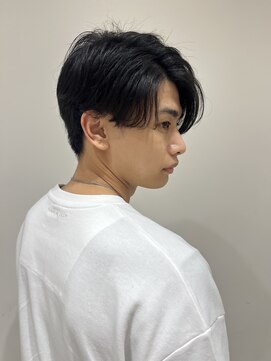 ネイロ 錦糸町(NeiRo) 魅力倍増カールセミディシアーカラーダークアッシュショートヘア