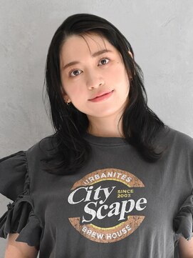 アース コアフュールボーテ 長野駅前店(EARTH coiffure beaute) アップバング×外ハネ