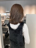 ヘアーエスクールシーユー 枚方T-SITE店(hair S.COEUR×Cu) グレージュ/ブリーチなし/透明感カラー/枚方美容室/大阪美容室