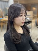 巻ける縮毛矯正×韓国風フェイスレイヤーカット