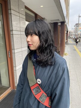 ニコアヘアデザイン(Nicoa hair design) 大きめカールのパーマ