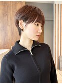 大人ショート/ショートヘア/ショートボブ/耳掛けショート