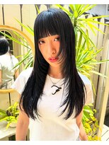 アデ オモテサンドウ(ade omotesando) 人気のレイヤーをナチュラルに作るミディアムストレート