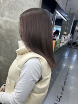 キング(K!ng) 縮毛矯正髪質改善ハイライトレイヤーカット枚方美容室エクステ