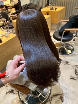 ジーナ 天王寺(Zina) 髪質改善＊イメチェン艶ストレート＊美髪【Zina天王寺】