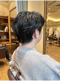 ▼フェザーショート/メンズカット/ツーブロック/ビジネスマン