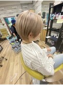 ブリーチ２回ホワイトベージュ