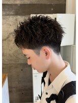 メンズギフト(men's GIFT)&nbsp;スパイキーショートマッシュショートツーブロック刈り上げ