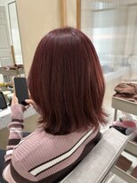 ジーナ 大宮(Zina)&nbsp;ブリーチなしチェリーレッド