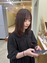 キュオンシア(CUEON. ciea)&nbsp;顔まわりレイヤー×ピンクラベンダー