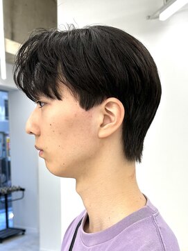 ウィル バイ ブラウン(Vir by Brown) センターパート/刈り上げないショート/ハンサムショート