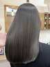 カット+最高級髪質改善ストレート