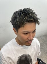 ハレケメリディッシュ(HAREKE meridish)&nbsp;アップバングスタイル