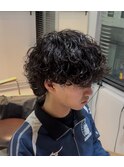 波巻きパーマ/波巻きスパイラル/波巻きツイストスパイラル