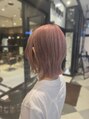 ノースイースト 阿佐ヶ谷店(north east) ブリーチ×ピンクベージュ☆