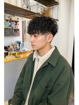 コポル(Copol)&nbsp;刈り上げマッシュ×強めシャドウパーマ