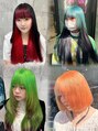 ワンズミラー 原宿(ONE'S MIRROR)&nbsp;派手髪カラー/個性派カラー【ダブルカラー/ハイトーンカラー】