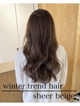 トリート 八千代緑が丘店(TREAT)&nbsp;【冬髪】ロングヘア×ブラウンカラー