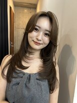 サクラ オモテサンドウ(SAKURA)&nbsp;レイヤーカット/軽めレイヤースタイル/ワンホンレイヤー/表参道