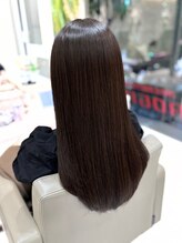 繰り返すカラーでも叶う艶とまとまり[髪質改善/白髪ぼかし/白髪染め/ハイライト/中野]