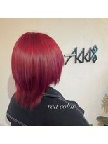 アドナインス(Add9)&nbsp;周囲と差がつく！強めレッドのモードウルフ/ブリーチカラー/群馬