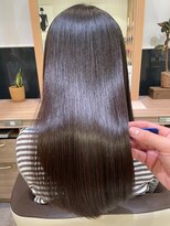 アッシュ 等々力店(Ash) 伸びてきた根元のリッタチ縮毛矯正/自由が丘/等々力/二子玉川