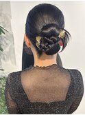カチモリヘア タイトアップスタイル