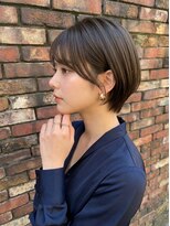 バーシャミ 博多(Baciami) 【博多/ショート/博多美容室】シースルーマッシュ×大人上品