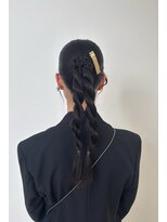 クロス ツー(COROSS2)&nbsp;結婚式ヘア/お呼ばれヘア/二次会ヘアアレンジ/ヘアアレンジ