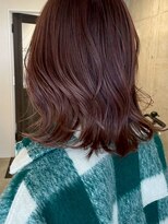 ロッカヘアエジェ(ROCCA hair eje.)&nbsp;くびれヘアピンクアッシュミディアム
