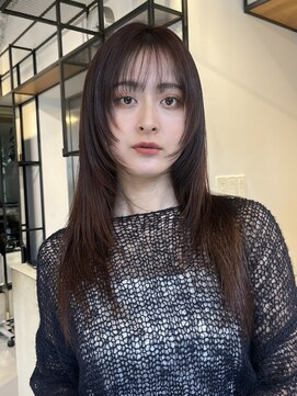 フィルムス 銀座(FILMS) ダークパープル/髪質改善/縮毛矯正/オリーブベージュ/銀座