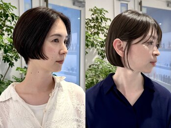 リブレ ショート(LIBRE)の写真/お家でも再現しやすい！質感とシルエットを追求した極上カット◎自分史上最高の「扱いやすい髪」へ◇