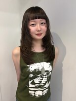 アクシス ナゴヤ(AXIS NAGOYA) 【なつミ】ダークパープル/ナチュラルショート/夏のヘアアレンジ