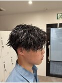 人気ツイストスパイラルパーマ