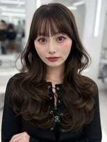 アマトウキョウ アユンチェ(AMA TOKYO×AYUNCHE) 前髪顔まわり韓国ヘアレイヤーカットサイドバンク2wayバンク韓国