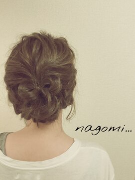 ヘアセット専門店 ナゴミ 渋谷店(nagomi) リボンアップスタイル