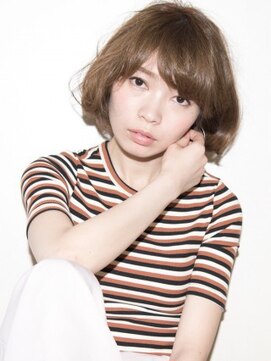 グランシュ 青葉台店(GranCieux) 【QUATRO】ナチュラル耳掛けボブ