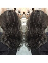 ルートヘアー(Root Hair) ハイライトでセピアグレイジュ☆