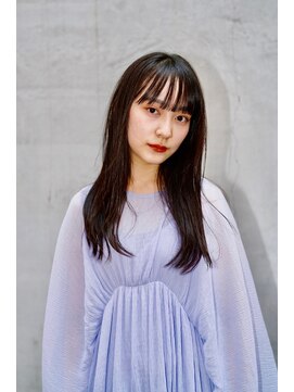 ラフレシア(rafflesia) シースルーバング黒髮ロング