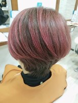 ヘア デザイン クランプ フロント(Hair Design CLAMP front)&nbsp;ショートボブ　オシャレグレイカラー