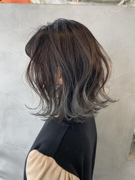 ワク(WAKU) 大人のグラデーションカラーショコラアッシュ